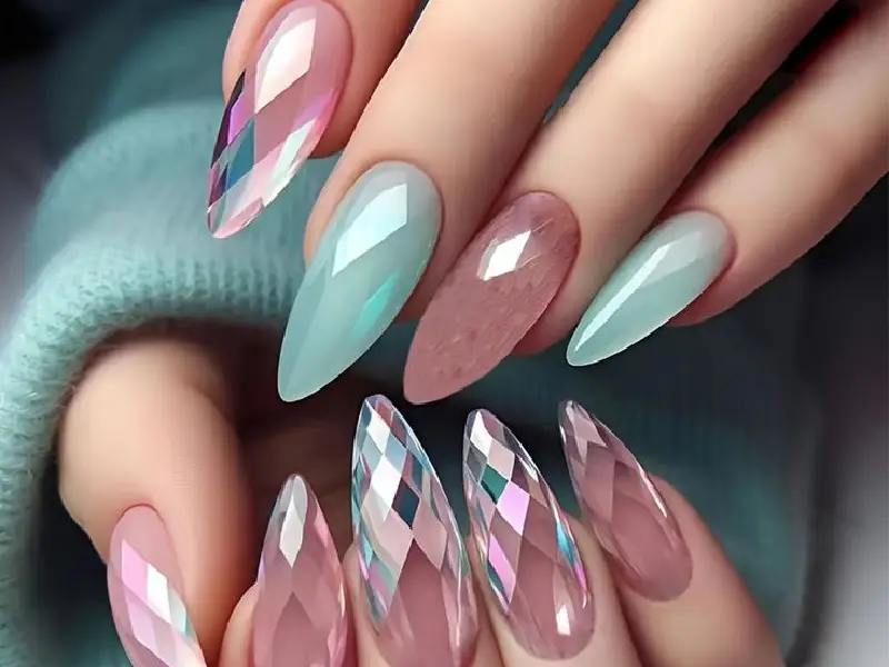 Top 20 Nail Extension Designs Holographic Nails