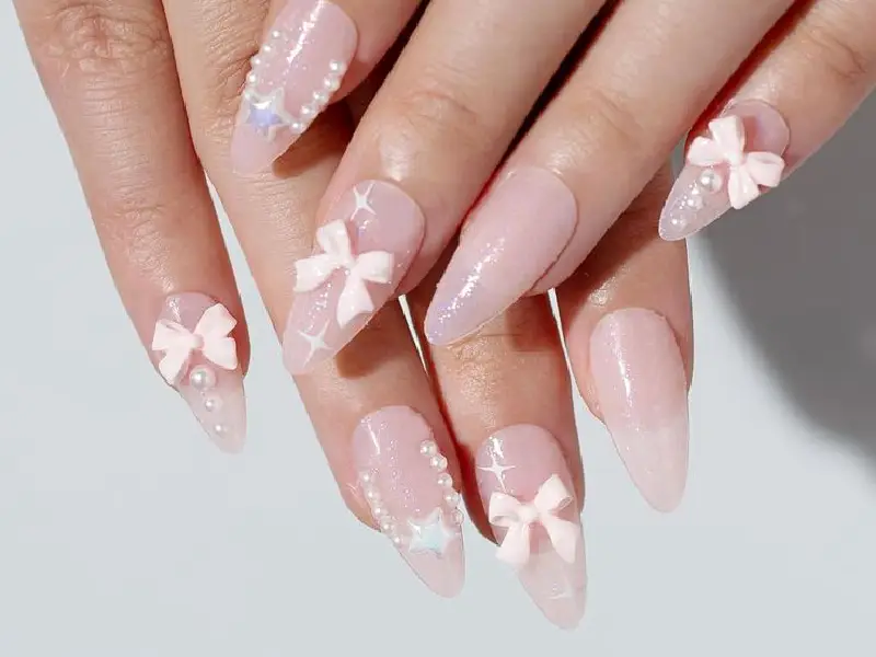 Nail Extension Designs Stiletto Shape